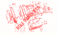 Carter motore per MOTO GUZZI T3 e Derivati Calif./T4/Pol./CC/PA 1983