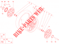 Ruota anteriore per MOTO GUZZI Stelvio 8V STD - NTX 2015